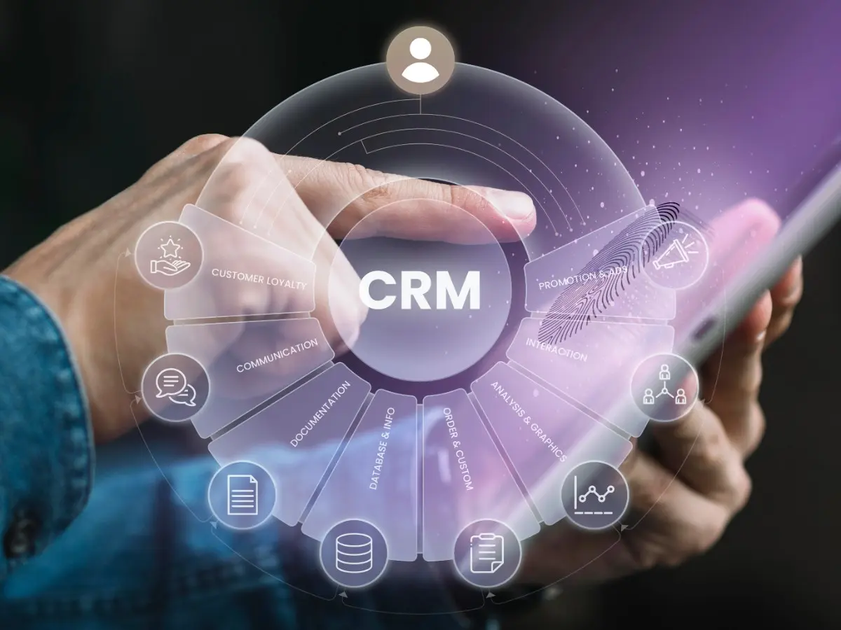 Best custom CRM software development in India dashboard showing customer management, automation, analytics, and business growth solutions