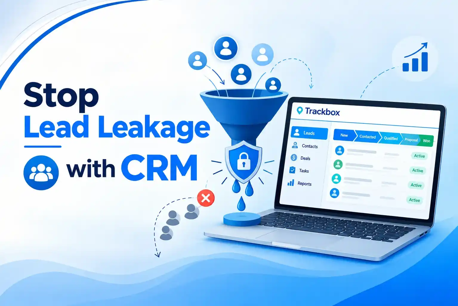 Automated sales lead distribution CRM software dashboard for managing and assigning leads